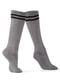 Шкарпетки сріблястого кольору в смужку | 5841304 | фото 4