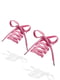 Шнурки для взуття рожеві | 5844568