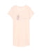 Платье домашнее розовое с логотипом | 5845865 | фото 3