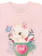 Рубашка ночная розовая с рисунком | 5748981 | фото 2