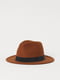 Шляпа коричневая | 5847833