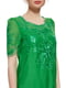 Платье ярко-зеленое с вышивкой | 3257622 | фото 10