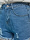 Шорты синие джинсовые | 4382906 | фото 12