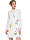Сукня біла з квітковим принтом | 5858581 | фото 2
