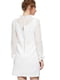 Сукня біла з квітковим принтом | 5858581 | фото 4