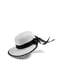Шляпа бело-черная | 5858862 | фото 2