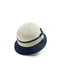 Шляпа бело-синяя | 5858865 | фото 2