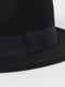 Шляпа черная фетровая | 5855764 | фото 2