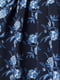 Сукня темно-синя з принтом | 5855782 | фото 2