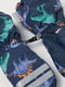 Варежки лыжные темно-синие с принтом | 5855783 | фото 2