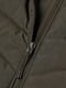 Куртка спортивная цвета хаки на термофлисе | 5855892 | фото 2