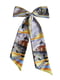 Шарф-краватка комбінованого забарвлення в принт | 5860227 | фото 2
