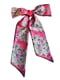 Шарф-краватка рожевий в принт | 5860231 | фото 2