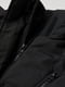 Куртка черная с капюшоном на молнии | 5860043 | фото 2