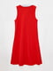 Платье А-силуэта красное | 5860773 | фото 2