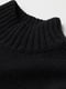 Платье-свитер черное | 5860980 | фото 2