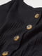 Комбинезон-шорты черный | 5861006 | фото 2