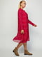 Платье А-силуэта красное в принт | 5865284 | фото 2