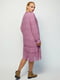 Платье А-силуэта розовое в принт | 5865285 | фото 4