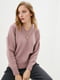 Пуловер бузкового кольору | 5866181