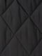 Куртка з водовідштовхувальної тканини чорна з візерунком-ромбом | 5866276 | фото 6