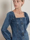 Сукня-сорочка джинсова синя | 5866508 | фото 5