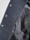 Пальто двобортне сіре з капюшоном | 5866742 | фото 4