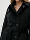 Пальто двобортне чорне | 5866757 | фото 5
