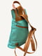 Рюкзак зеленый с декором | 5860628 | фото 2
