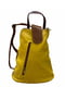 Рюкзак гірчичного кольору з декором | 5860629