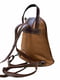 Рюкзак коричневый с декором | 5860642 | фото 3