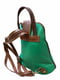 Рюкзак зелений з декором | 5860644 | фото 2