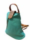 Рюкзак зелений з декором | 5860650