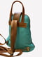 Рюкзак зеленый с декором | 5860650 | фото 2