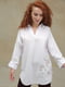 Блуза біла з вишивкою | 5869030 | фото 2