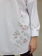 Блуза белая с вышивкой | 5869030 | фото 4