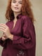 Блуза бордовая с вышивкой | 5869031 | фото 10