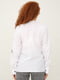 Блуза белая с принтом | 5869034 | фото 6