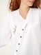 Блуза біла з принтом | 5869034 | фото 7