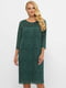 Сукня А-силуету темно-зелена | 5870036 | фото 3