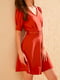 Сукня А-силуету теракотового кольору | 5873041 | фото 3