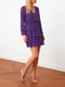 Платье А-силуэта фиолетовое | 5873047 | фото 3