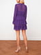 Платье А-силуэта фиолетовое | 5873047 | фото 4