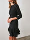 Сукня А-силуету чорна | 5873056 | фото 2