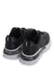 Кроссовки черные с логотипом | 5873872 | фото 3