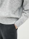 Пуловер светло-серый | 5875857 | фото 4