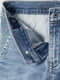 Шорты голубые джинсовые | 5876797 | фото 3