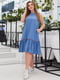 Сукня А-силуету синя | 5876864 | фото 2
