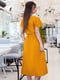 Сукня А-силуету жовта | 5876867 | фото 4
