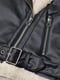 Куртка чорна з оздобленням із плюшу | 5879780 | фото 2